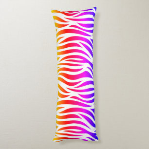 Multicolor Zebra Druckkissen Seitenschläferkissen