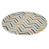 MultiColor Zickzack Cutting Board Schneidebrett (Ecke)