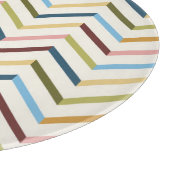 MultiColor Zickzack Cutting Board Schneidebrett (Ecke)