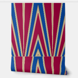 Multicolor-Zickzack Muster "Ratti_Creative_Arts" Tapete