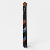 Multicolor Zickzack Zigzag Streifenmuster Case-Mate iPhone Hülle (Hinten/Links)