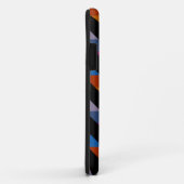 Multicolor Zickzack Zigzag Streifenmuster Case-Mate iPhone Hülle (Hinten/Rechts)
