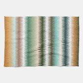 Multicolor-Zigzag-Muster Geschirrtuch (Horizontal)