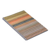 Multicolor Zigzag Muster Notizblock (Rechte Seite)