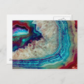 Multicolorachat Postkarte (Vorne/Hinten)