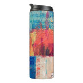 Multicolored abstract painting thermosbecher (Nach rechts gedreht)