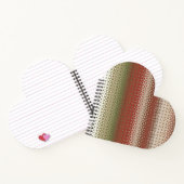 Multicolored boho  notizblock (Innenseite)