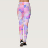 Multicolored Boho Pattern Leggings (Rückseite)