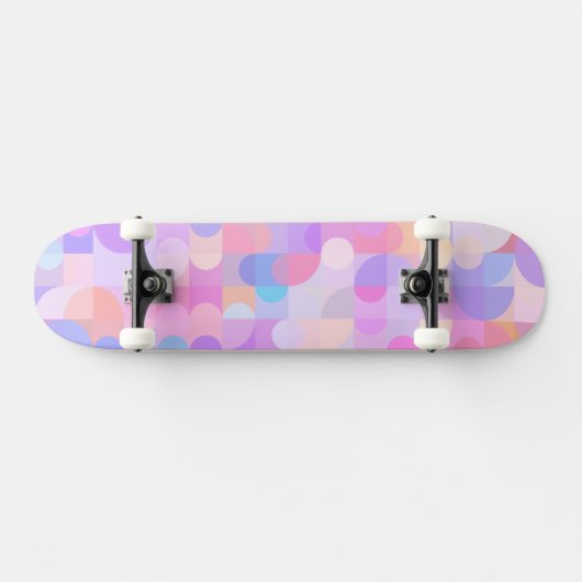 Multicolored Boho Pattern Skateboard (Horizontal)