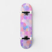 Multicolored Boho Pattern Skateboard (Vorderseite)