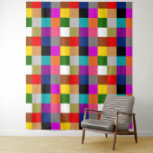 Multicolored Bold Color Blocks Design  Wandteppich (Beispiel)