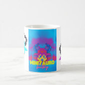 multicolored bull kaffeetasse (Mittel)