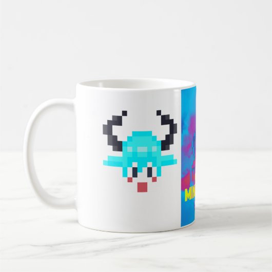 multicolored bull kaffeetasse (Links)