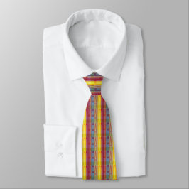 Multicolored Faith Necktie Krawatte