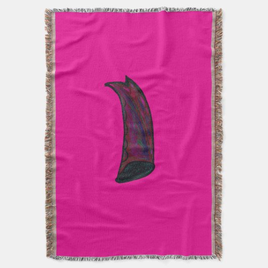 Multicolored Fishtail Decke (Vorderseite Vertikal)