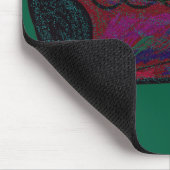Multicolored Fishtail Mousepad (Ecke)