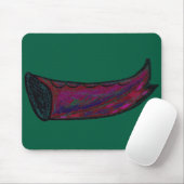 Multicolored Fishtail Mousepad (Mit Mouse)