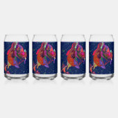 Multicolored Floral Dosenglas (Hinten)