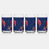 Multicolored Floral Dosenglas (Links)