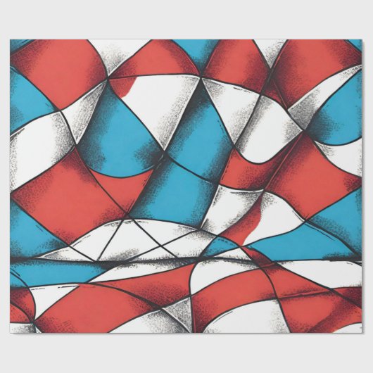 MULTICOLORED GESCHENKPAPIER (Flach)