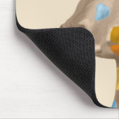 MultiColored Giraffe Mousepad (Ecke)