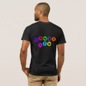 Multicolored Kandi Kid T-Shirt (Schwarz voll)