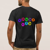 Multicolored Kandi Kid T-Shirt (Rückseite)