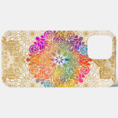 Multicolored Mandala Case-Mate iPhone Hülle (Rückseite (Horizontal))