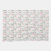 Multicolored Modern Candy Cane Geschirrtuch (Horizontal)