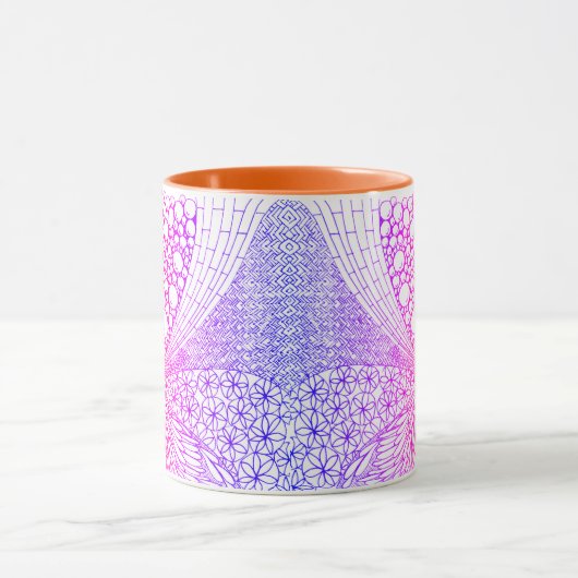Multicolored mug tasse (Zentrum)