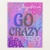 Multicolored Overlapping Circles With Text Planer (Vorderseite)