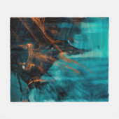 MULTICOLORED PAINING FLEECEDECKE (Vorderseite (Horizontal))