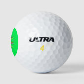 MULTICOLORED pattern ~ Golf Ball - einzigartig ~ (Logo)