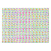 Multicolored Pickleball Paddles Green Pickleballs Tischdecke (Vorderseite (Horizontal))