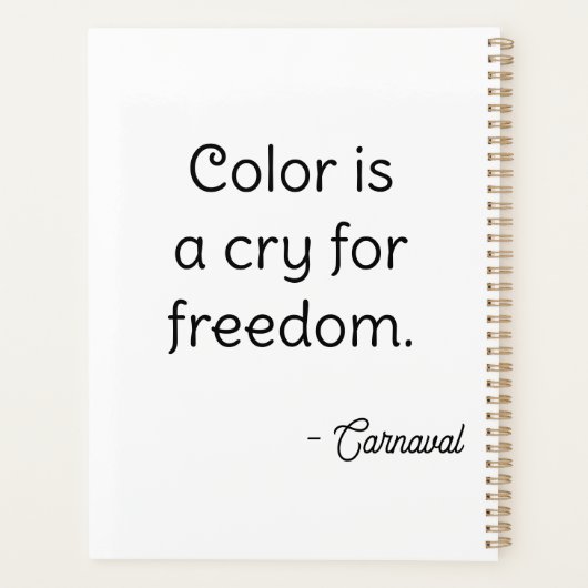 Multicolored pixel creation planer (Rückseite)