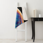 Multicolored planet fluid painting sherpadecke (Beispiel)