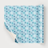 Multicolored snowflake pattern – winter christmas geschenkpapier