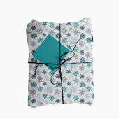 Multicolored snowflake pattern – winter christmas geschenkpapier