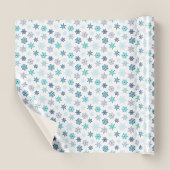 Multicolored snowflake pattern – winter christmas geschenkpapier