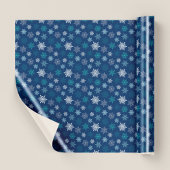 Multicolored snowflake pattern – winter christmas geschenkpapier