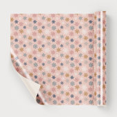 Multicolored snowflake pattern – winter christmas geschenkpapier