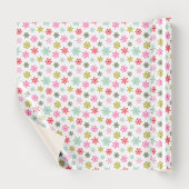 Multicolored snowflake pattern – winter christmas geschenkpapier