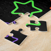 Multicolored Starry Night Puzzle (Seite)