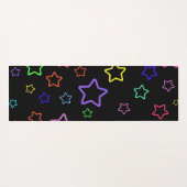 Multicolored Starry Night Yogamatte (Rückseite (Horizontal))