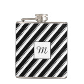 Multicolored Stripes Flachmann (Vorderseite)