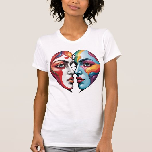 Multicolored T-Shirt (Vorderseite)