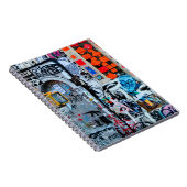 MULTICOLORED WALL PAINING NOTIZBLOCK (Rechte Seite)