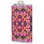 Multicolorpaisley, Schal-Print-Design Flachmann (Links)
