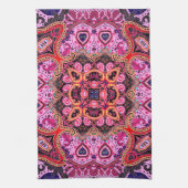 Multicolorpaisley, Schal-Print-Design Geschirrtuch (Vertikal)