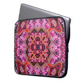 Multicolorpaisley, Schal-Print-Design Laptopschutzhülle (Vorderseite Links)